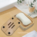 Natural Bathroom Bamboo Dish Holder for Soap